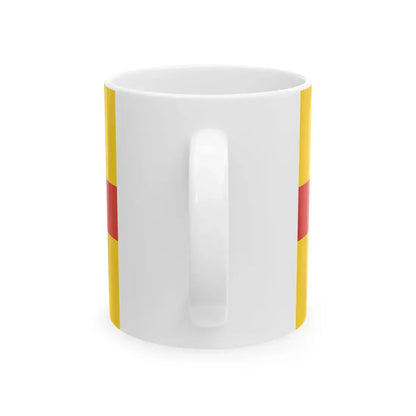 POL gmina Obsza flag (Poland) White Coffee Mug - Go Mug Yourself