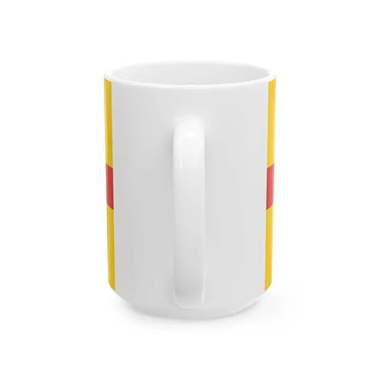 POL gmina Obsza flag (Poland) White Coffee Mug - Go Mug Yourself