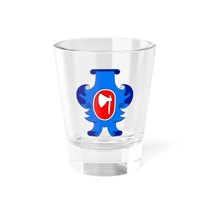POL gmina Oksa COA (Poland) (Coat of Arms) Shot Glass 1.5oz 1.5oz - Go Mug Yourself