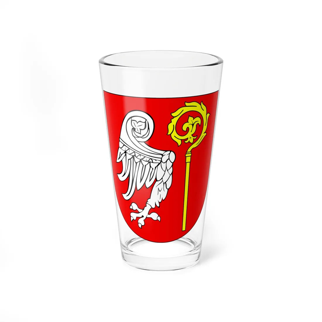 POL gmina Opatów COA (Poland) (Coat of Arms) Pint Glass 16oz 16oz - Go Mug Yourself