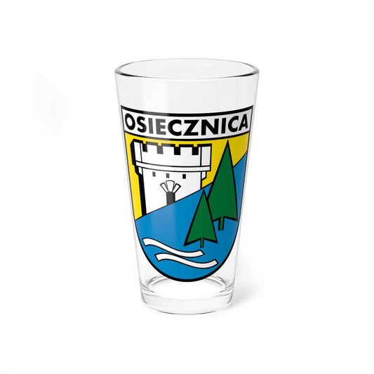 POL gmina Osiecznica COA (Poland) (Coat of Arms) Pint Glass 16oz 16oz - Go Mug Yourself