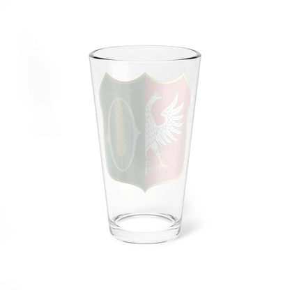 POL gmina Ostrówek COA (Poland) (Coat of Arms) Pint Glass 16oz - Go Mug Yourself
