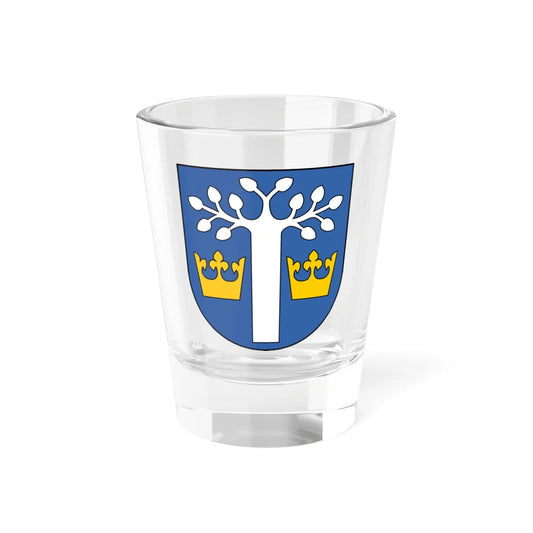 POL gmina Oświęcim COA (Poland) (Coat of Arms) Shot Glass 1.5oz 1.5oz - Go Mug Yourself