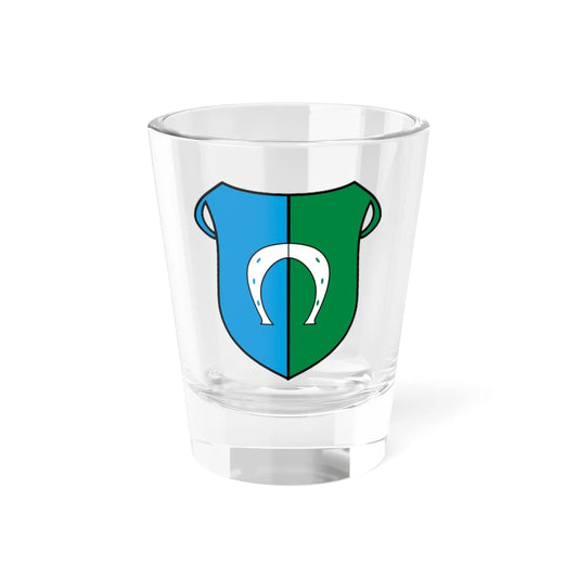 POL gmina Ozorków COA (Poland) (Coat of Arms) Shot Glass 1.5oz 1.5oz - Go Mug Yourself
