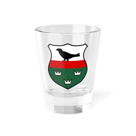POL gmina Padew Narodowa COA (Poland) (Coat of Arms) Shot Glass 1.5oz 1.5oz - Go Mug Yourself
