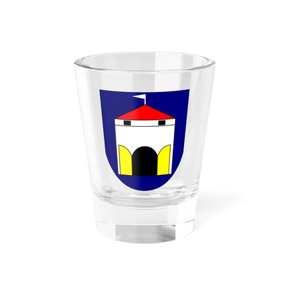 POL gmina Parzęczew COA (Poland) (Coat of Arms) Shot Glass 1.5oz 1.5oz - Go Mug Yourself