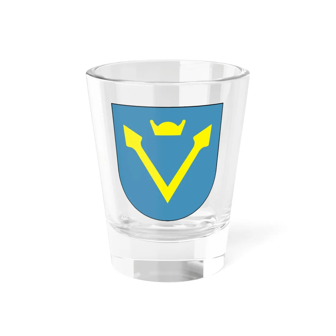 POL gmina Pawonków COA stary (Poland) (Coat of Arms) Shot Glass 1.5oz 1.5oz - Go Mug Yourself