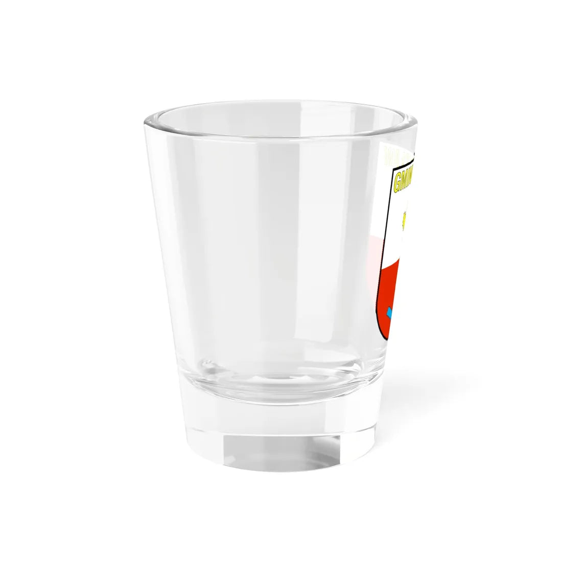 POL gmina Pęcław logo (Poland) (Coat of Arms) Shot Glass 1.5oz - Go Mug Yourself