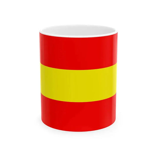 POL gmina Pepowo flag (Poland) White Coffee Mug 11oz - Go Mug Yourself
