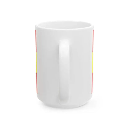 POL gmina Pepowo flag (Poland) White Coffee Mug - Go Mug Yourself