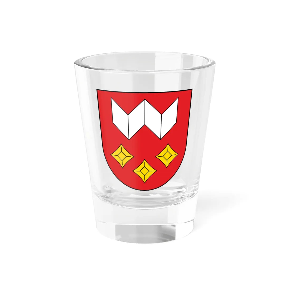 POL gmina Perlejewo COA (Poland) (Coat of Arms) Shot Glass 1.5oz 1.5oz - Go Mug Yourself