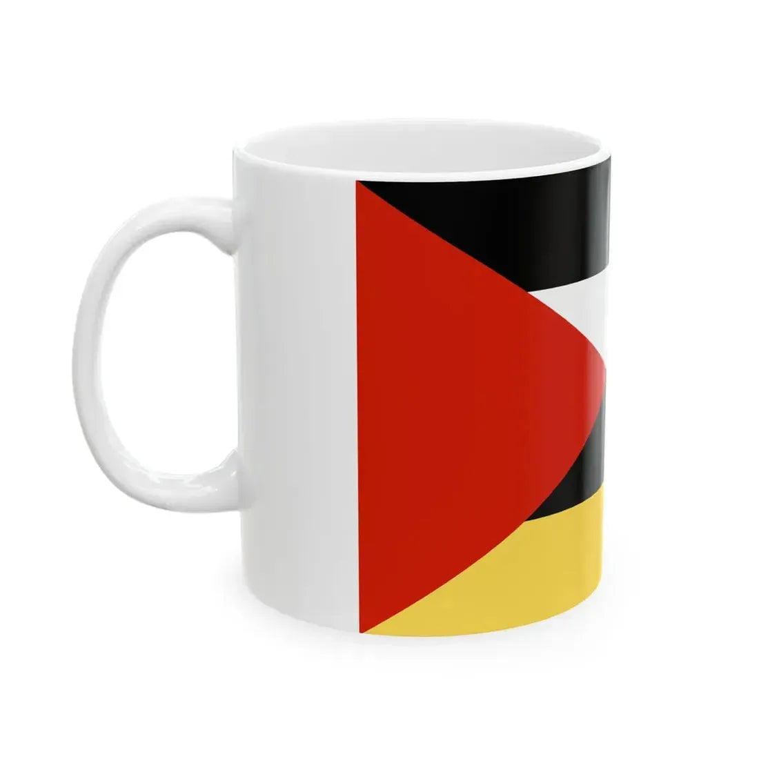POL gmina Perzow flag (Poland) White Coffee Mug - Go Mug Yourself