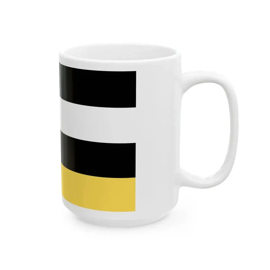 POL gmina Perzow flag (Poland) White Coffee Mug - Go Mug Yourself