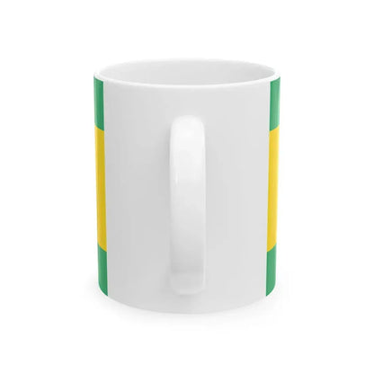 POL gmina Piatnica flag (Poland) White Coffee Mug - Go Mug Yourself