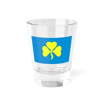 POL gmina Pietrowice Wielkie flag (Poland) Shot Glass 1.5oz 1.5oz - Go Mug Yourself