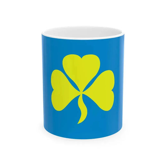 POL gmina Pietrowice Wielkie flag (Poland) White Coffee Mug 11oz - Go Mug Yourself