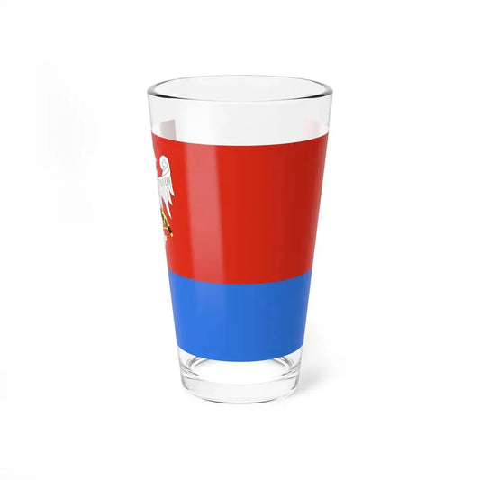 POL gmina Połaniec flag (Poland) Pint Glass 16oz 16oz - Go Mug Yourself