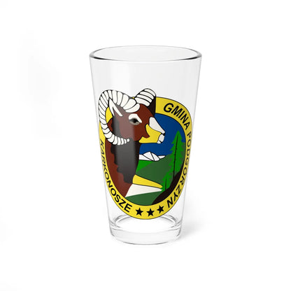 POL gmina Podgórzyn COA (Poland) (Coat of Arms) Pint Glass 16oz - Go Mug Yourself