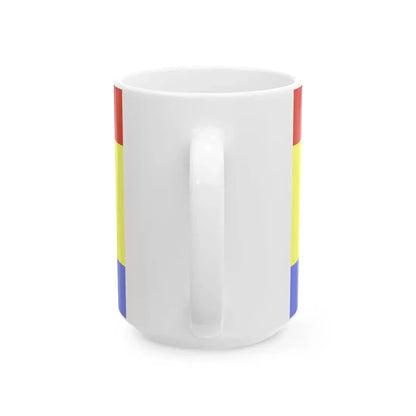 POL gmina Polska Cerekiew flag (Poland) White Coffee Mug - Go Mug Yourself