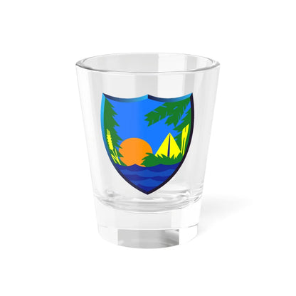 POL gmina Pomiechówek logo (Poland) (Coat of Arms) Shot Glass 1.5oz 1.5oz - Go Mug Yourself