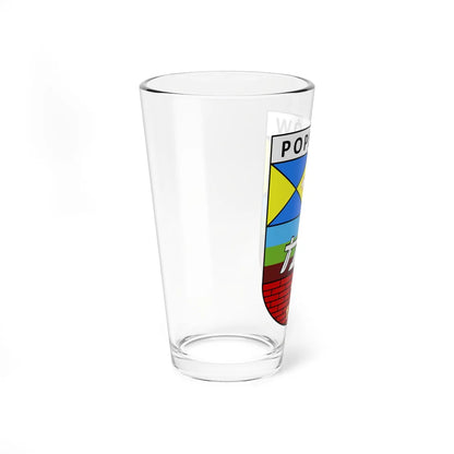 POL gmina Popielów COA (Poland) (Coat of Arms) Pint Glass 16oz - Go Mug Yourself