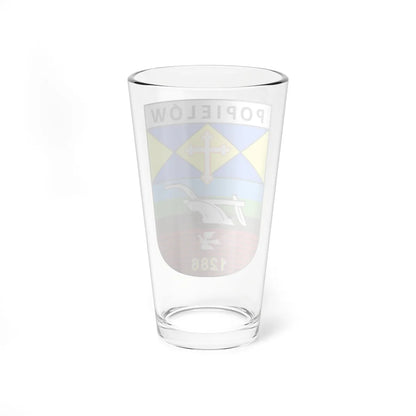POL gmina Popielów COA (Poland) (Coat of Arms) Pint Glass 16oz - Go Mug Yourself