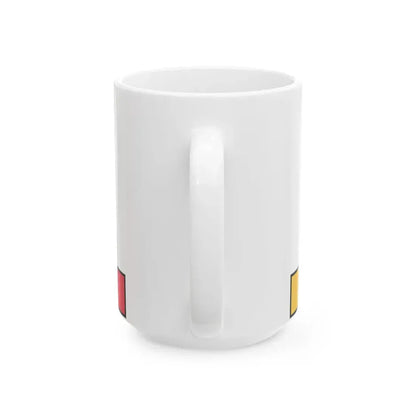 POL gmina Potegowo flag (Poland) White Coffee Mug - Go Mug Yourself