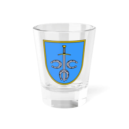 POL gmina Prażmów COA (Poland) (Coat of Arms) Shot Glass 1.5oz 1.5oz - Go Mug Yourself