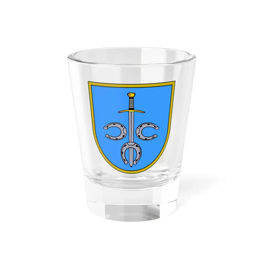 POL gmina Prażmów COA (Poland) (Coat of Arms) Shot Glass 1.5oz 1.5oz - Go Mug Yourself