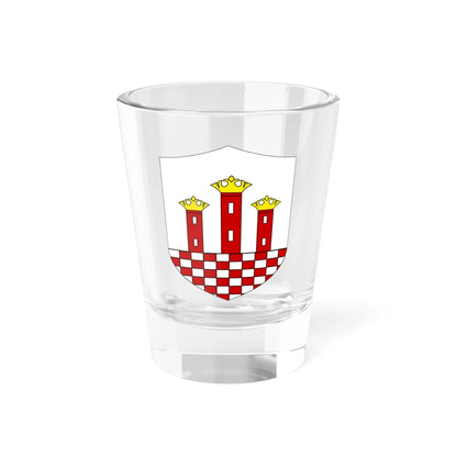 POL gmina Przyrów COA (Poland) (Coat of Arms) Shot Glass 1.5oz 1.5oz - Go Mug Yourself