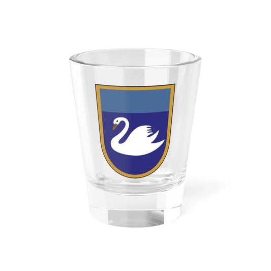 POL gmina Przywidz COA (Poland) (Coat of Arms) Shot Glass 1.5oz 1.5oz - Go Mug Yourself