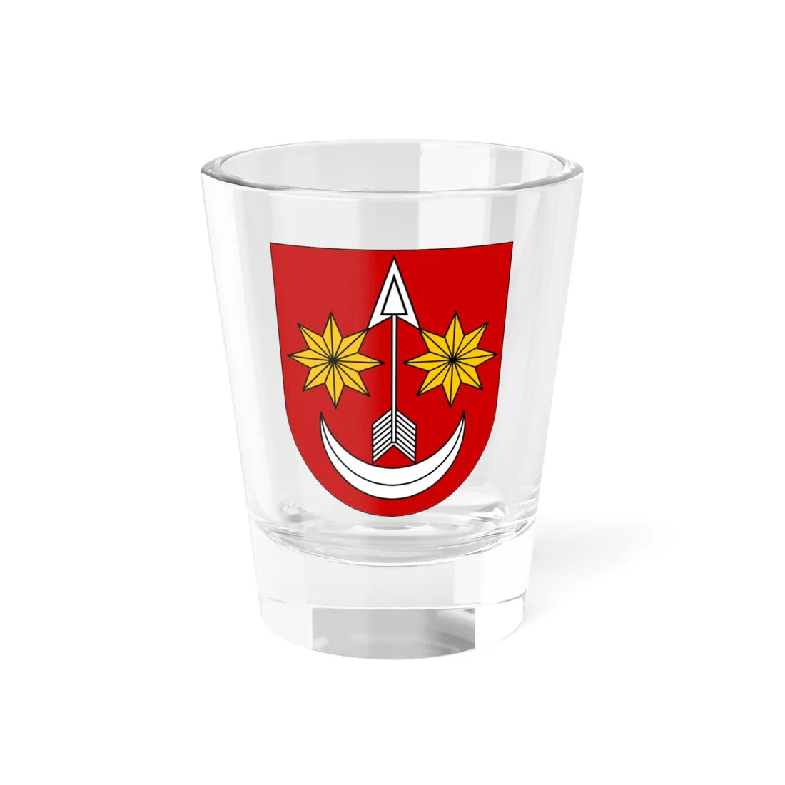 POL gmina Radomin COA (Poland) (Coat of Arms) Shot Glass 1.5oz 1.5oz - Go Mug Yourself