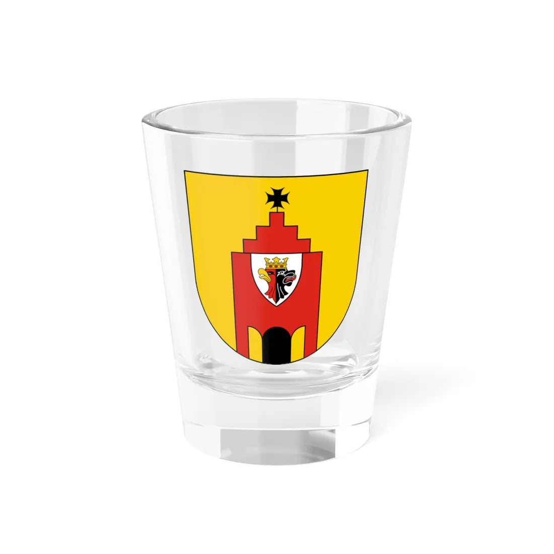 POL gmina Radziejów COA (Poland) (Coat of Arms) Shot Glass 1.5oz 1.5oz - Go Mug Yourself