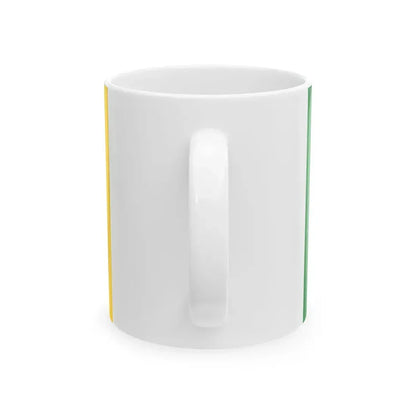 POL gmina Reszel flag (Poland) White Coffee Mug - Go Mug Yourself