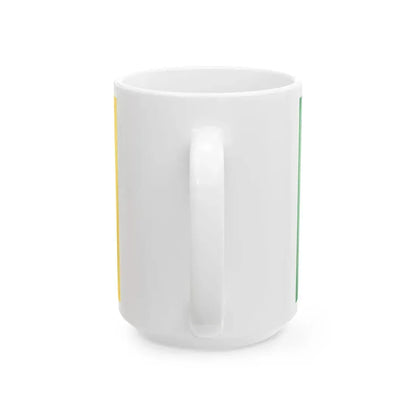 POL gmina Reszel flag (Poland) White Coffee Mug - Go Mug Yourself