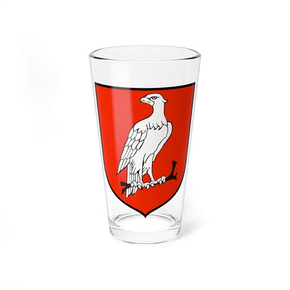 POL gmina Rossosz COA (Poland) (Coat of Arms) Pint Glass 16oz 16oz - Go Mug Yourself