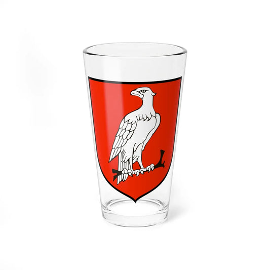 POL gmina Rossosz COA (Poland) (Coat of Arms) Pint Glass 16oz 16oz - Go Mug Yourself
