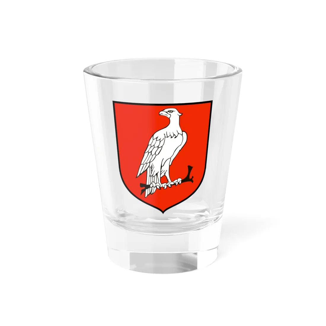 POL gmina Rossosz COA (Poland) (Coat of Arms) Shot Glass 1.5oz 1.5oz - Go Mug Yourself