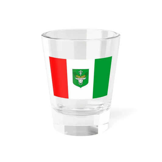 POL gmina Rudniki flag (Poland) Shot Glass 1.5oz 1.5oz - Go Mug Yourself