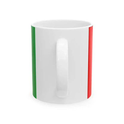POL gmina Rudniki flag (Poland) White Coffee Mug - Go Mug Yourself