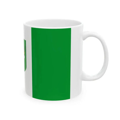 POL gmina Rudniki flag (Poland) White Coffee Mug - Go Mug Yourself