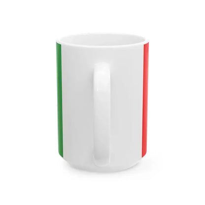 POL gmina Rudniki flag (Poland) White Coffee Mug - Go Mug Yourself