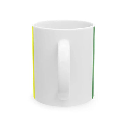 POL gmina Ruja flag (Poland) White Coffee Mug - Go Mug Yourself