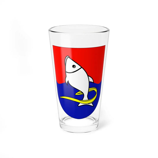 POL gmina Rybno COA (Poland) (Coat of Arms) Pint Glass 16oz 16oz - Go Mug Yourself