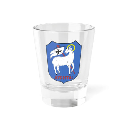 POL gmina Rychtal COA 1996-2019 (Poland) (Coat of Arms) Shot Glass 1.5oz 1.5oz - Go Mug Yourself