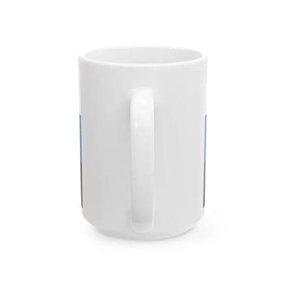 POL gmina Rychtal flag 1996-2019 (Poland) White Coffee Mug - Go Mug Yourself