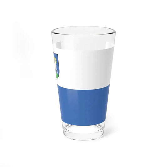POL gmina Rychtal flag (Poland) Pint Glass 16oz 16oz - Go Mug Yourself