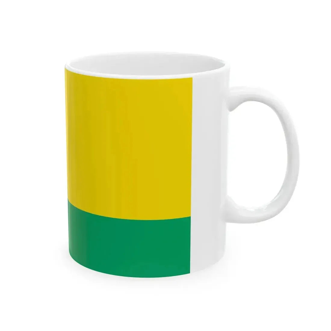 POL gmina Rzasnik flag (Poland) White Coffee Mug - Go Mug Yourself