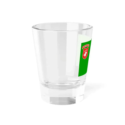 POL gmina Rzeczyca flag (Poland) Shot Glass 1.5oz - Go Mug Yourself