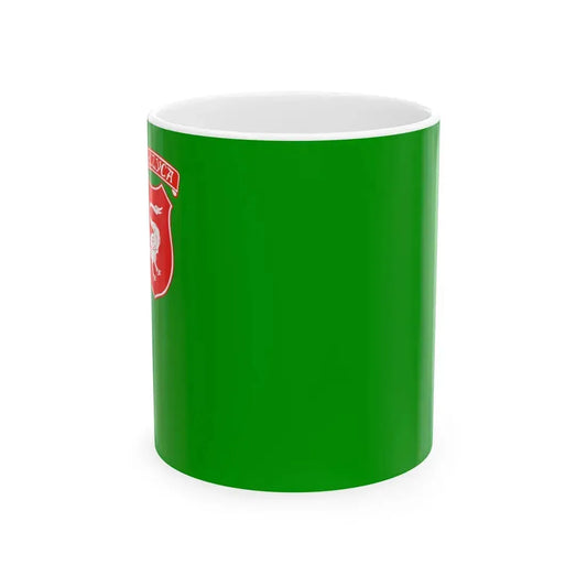 POL gmina Rzeczyca flag (Poland) White Coffee Mug 11oz - Go Mug Yourself